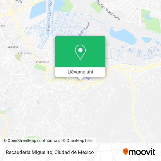 Mapa de Recauderia Miguelito