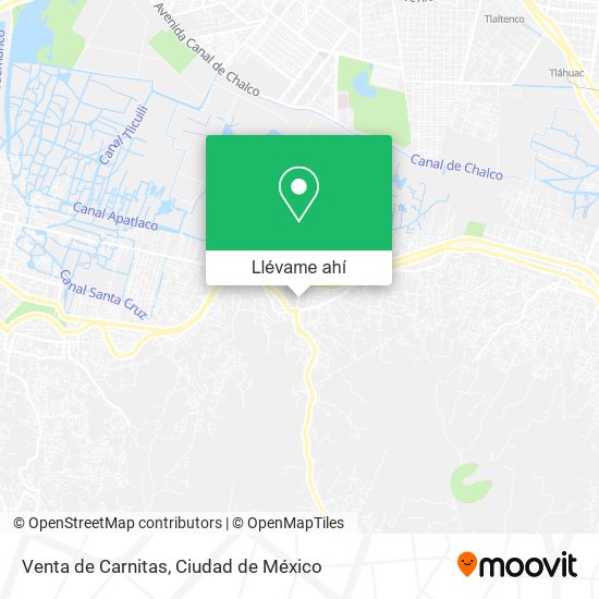 Mapa de Venta de Carnitas