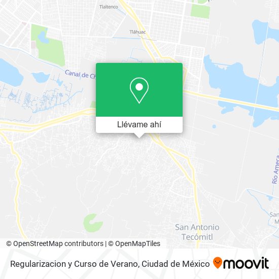 Mapa de Regularizacion y Curso de Verano