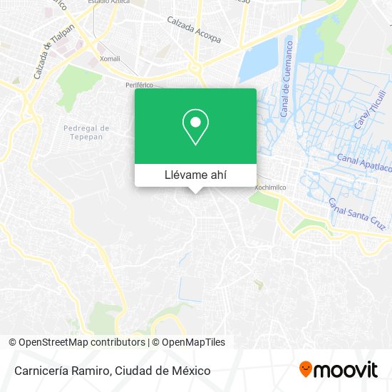Mapa de Carnicería Ramiro