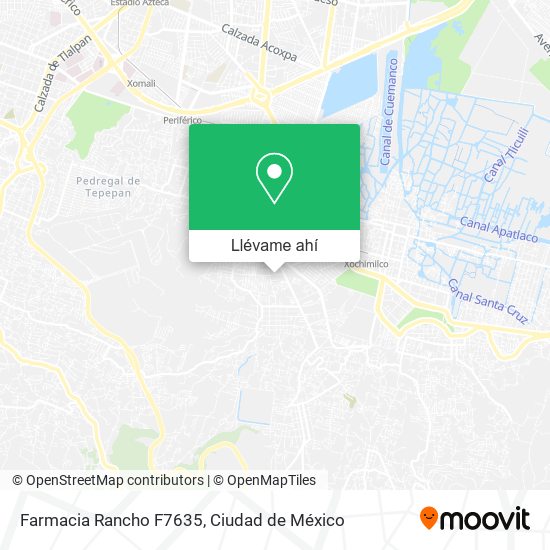 Mapa de Farmacia Rancho F7635