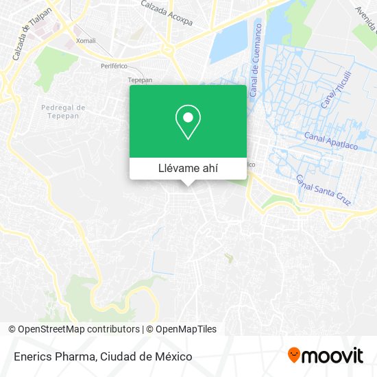 Mapa de Enerics Pharma