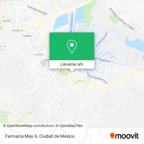 Mapa de Farmacia Mas G