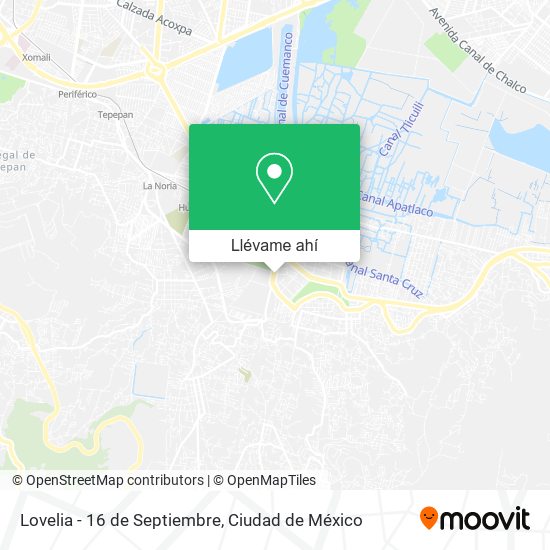 Mapa de Lovelia - 16 de Septiembre