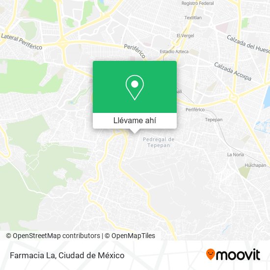 Mapa de Farmacia La