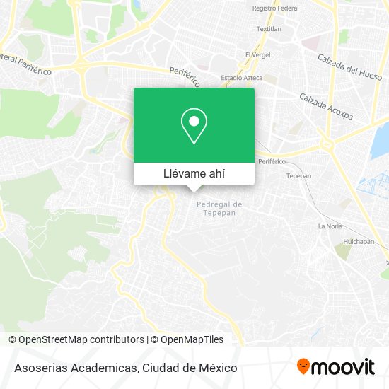 Mapa de Asoserias Academicas