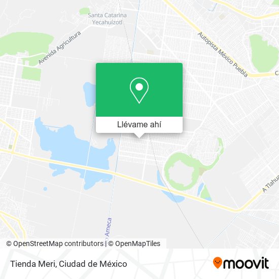 Mapa de Tienda Meri