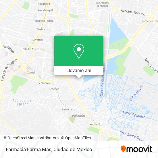 Mapa de Farmacia Farma Mas