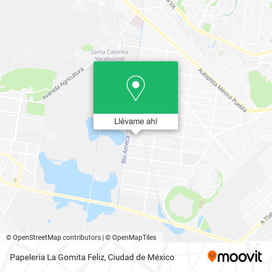 Mapa de Papeleria La Gomita Feliz