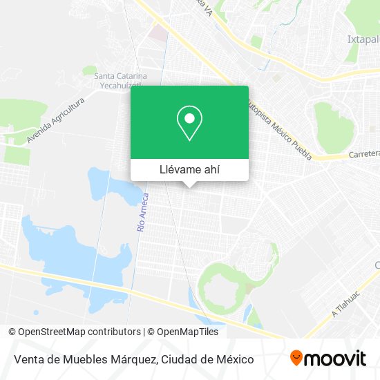 Mapa de Venta de Muebles Márquez