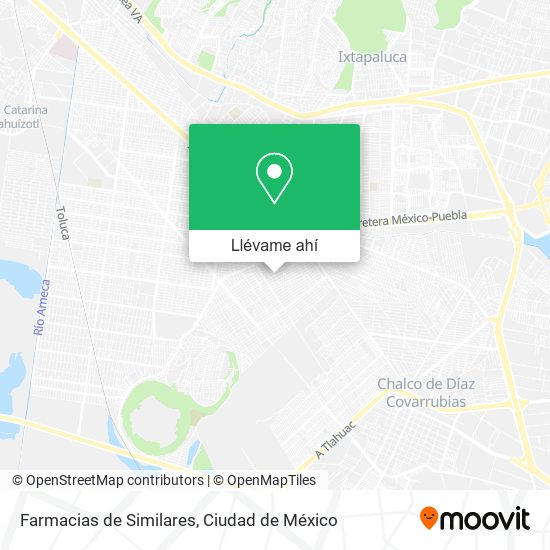 Mapa de Farmacias de Similares