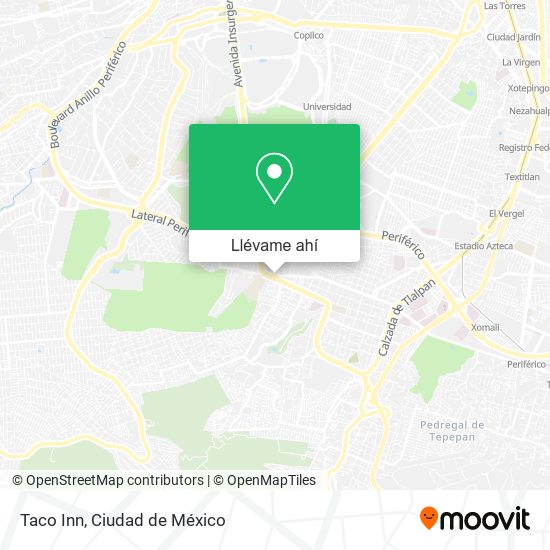 Mapa de Taco Inn