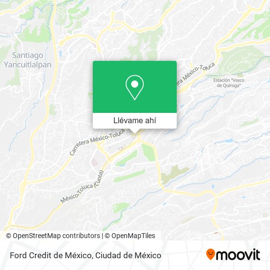 Mapa de Ford Credit de México