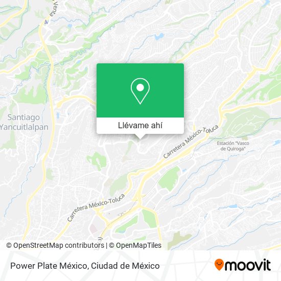 Mapa de Power Plate México