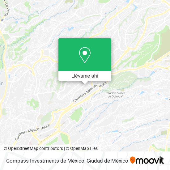 Mapa de Compass Investments de México