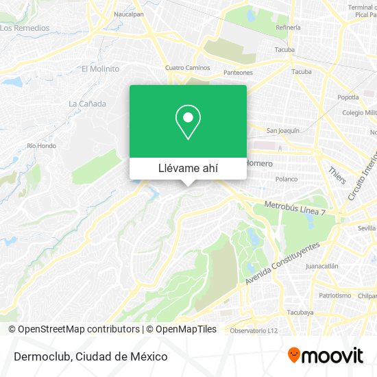 Mapa de Dermoclub