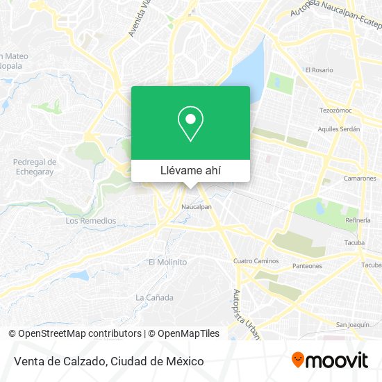 Mapa de Venta de Calzado