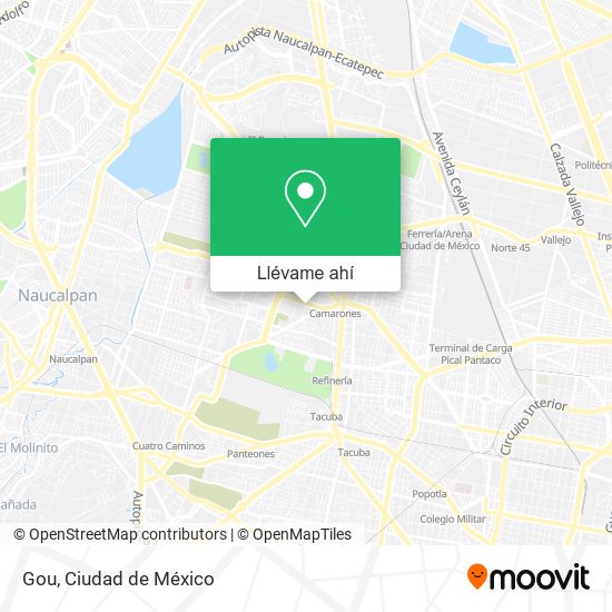 Mapa de Gou