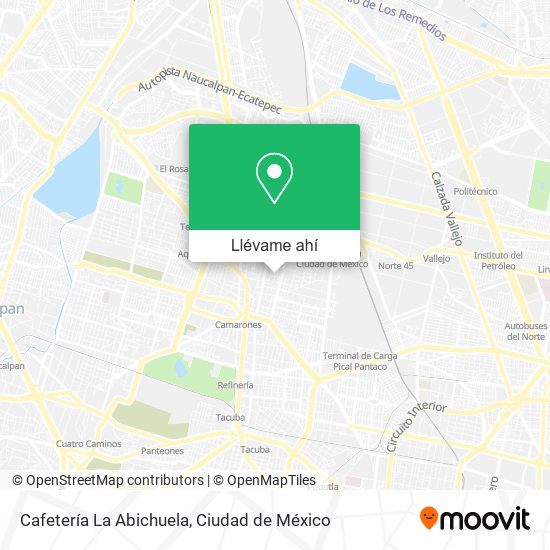 Mapa de Cafetería La Abichuela