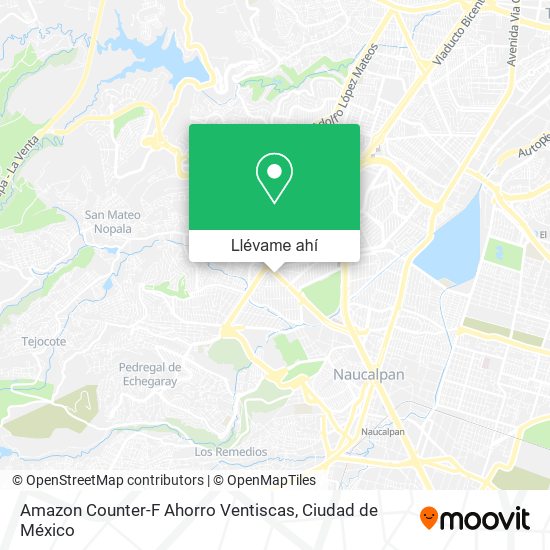 Mapa de Amazon Counter-F Ahorro Ventiscas