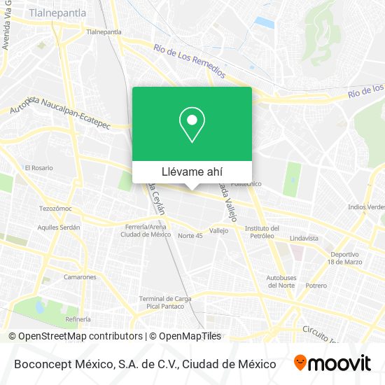 Mapa de Boconcept México, S.A. de C.V.