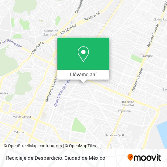 Mapa de Reciclaje de Desperdicio