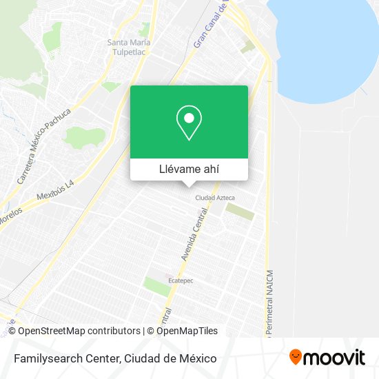 Mapa de Familysearch Center