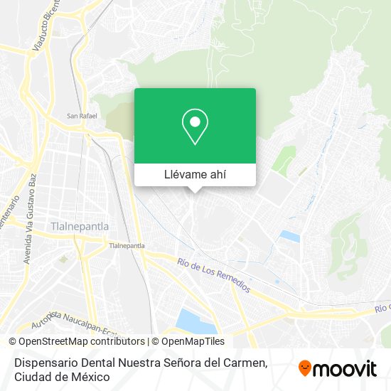 Mapa de Dispensario Dental Nuestra Señora del Carmen