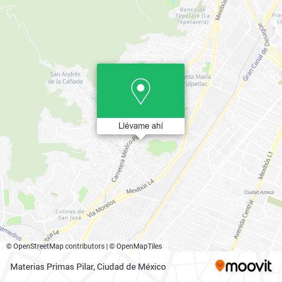 Mapa de Materias Primas Pilar