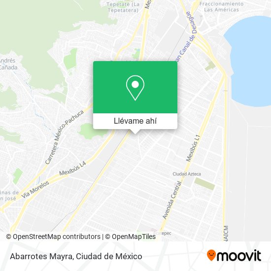 Mapa de Abarrotes Mayra