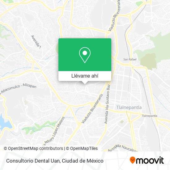 Mapa de Consultorio Dental Uan