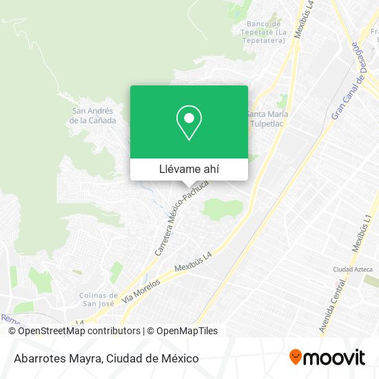 Mapa de Abarrotes Mayra