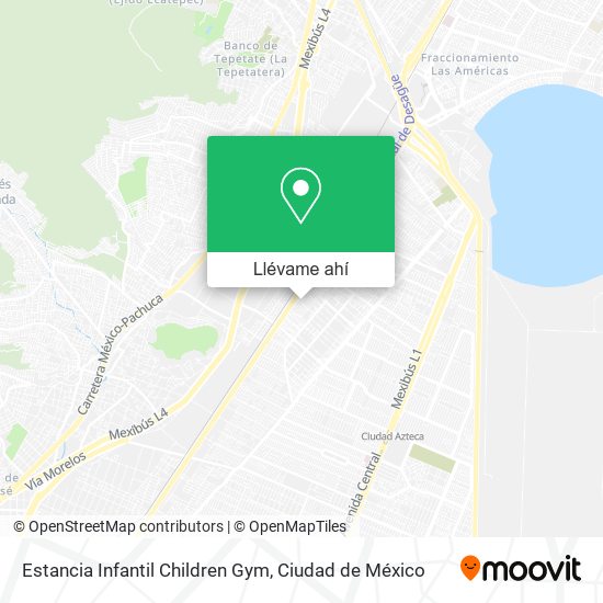 Mapa de Estancia Infantil Children Gym