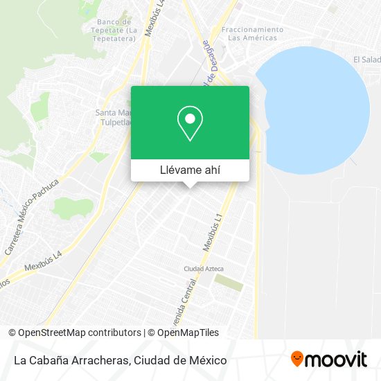 Mapa de La Cabaña Arracheras