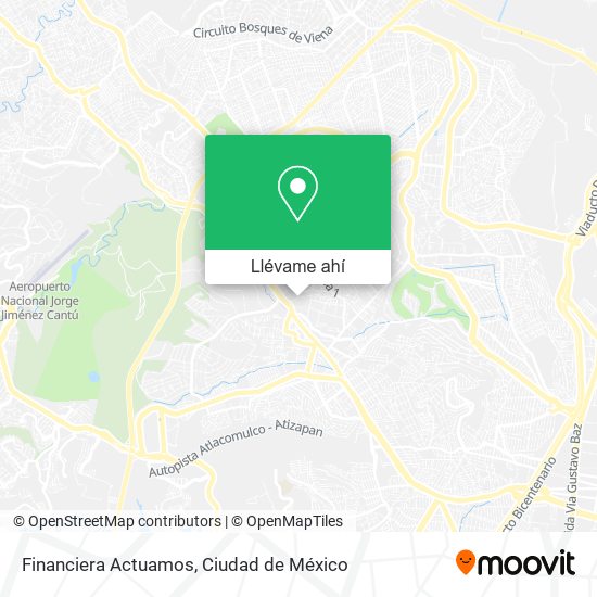 Mapa de Financiera Actuamos