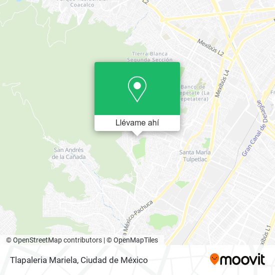 Mapa de Tlapaleria Mariela