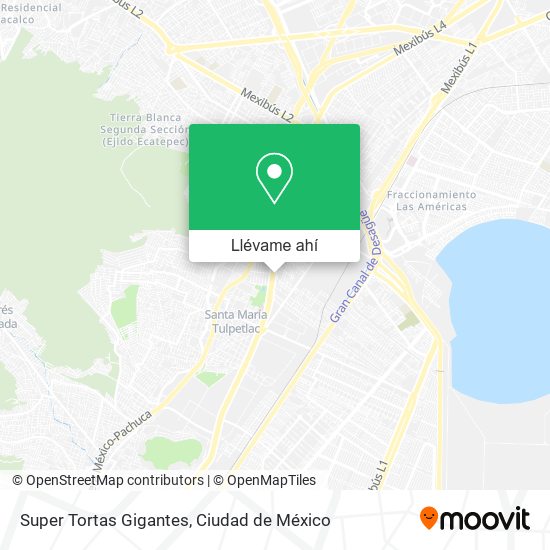 Mapa de Super Tortas Gigantes