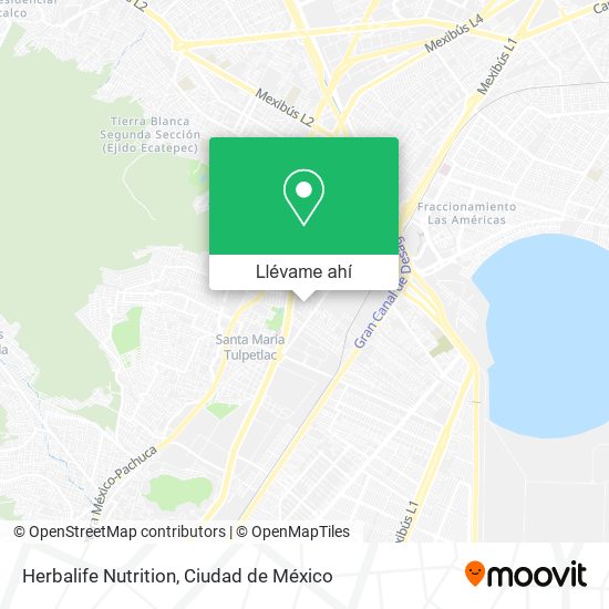 Mapa de Herbalife Nutrition