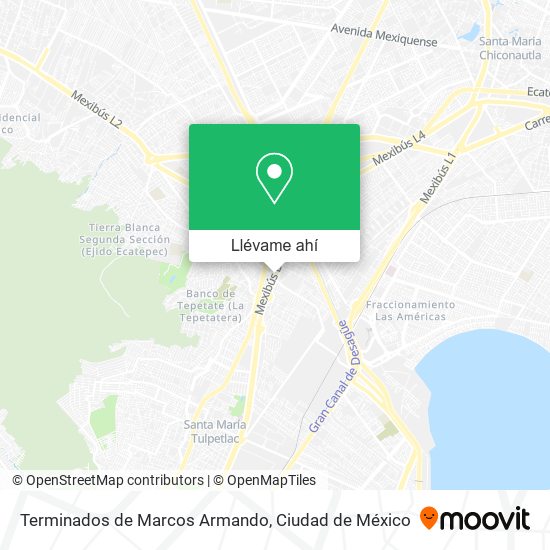 Mapa de Terminados de Marcos Armando