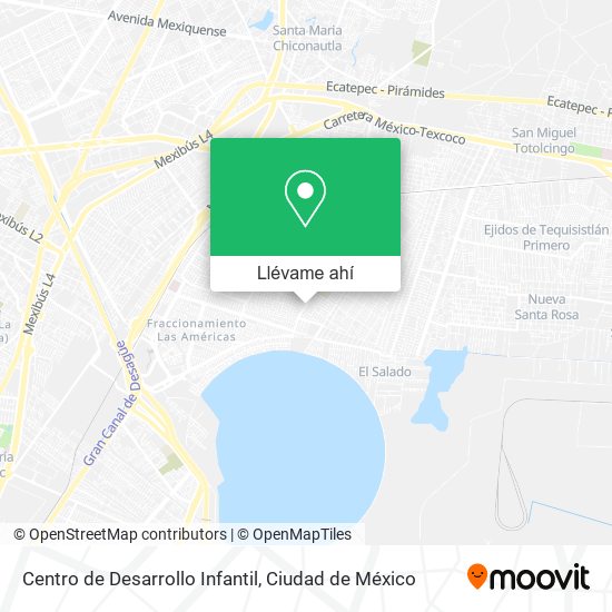 Mapa de Centro de Desarrollo Infantil