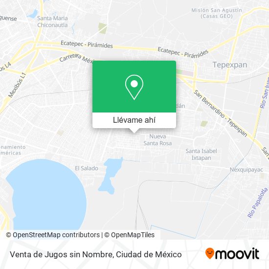 Mapa de Venta de Jugos sin Nombre