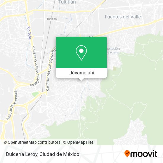 Mapa de Dulcería Leroy