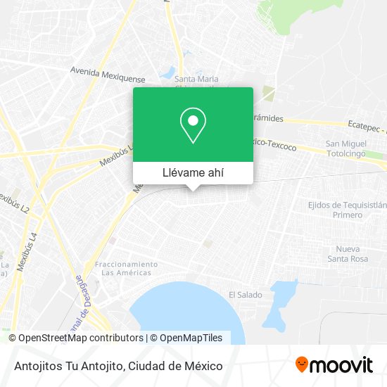 Mapa de Antojitos Tu Antojito