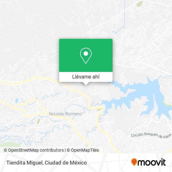 Mapa de Tiendita Miguel