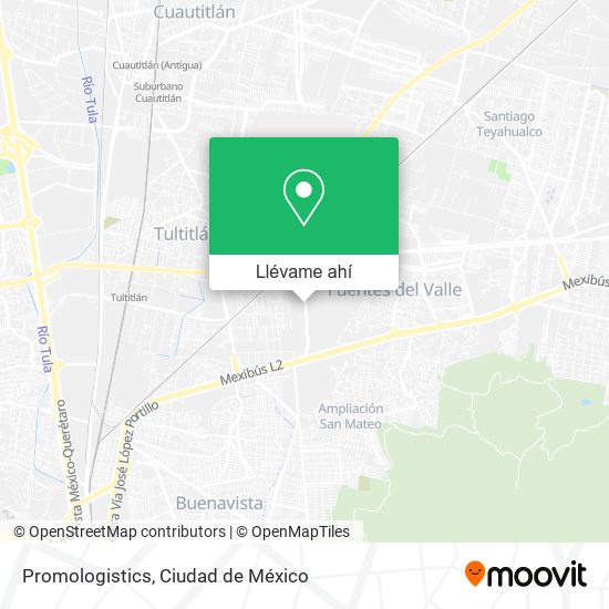 Mapa de Promologistics