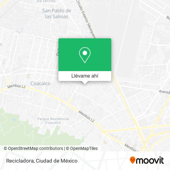 Mapa de Recicladora