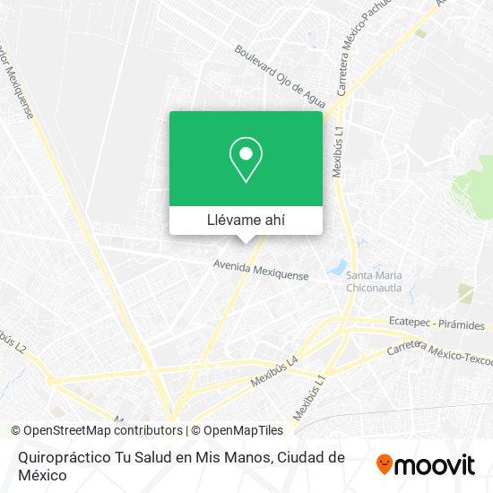 Mapa de Quiropráctico Tu Salud en Mis Manos