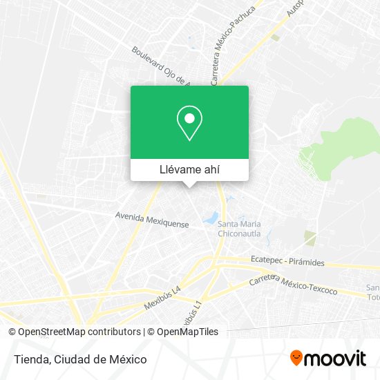 Mapa de Tienda