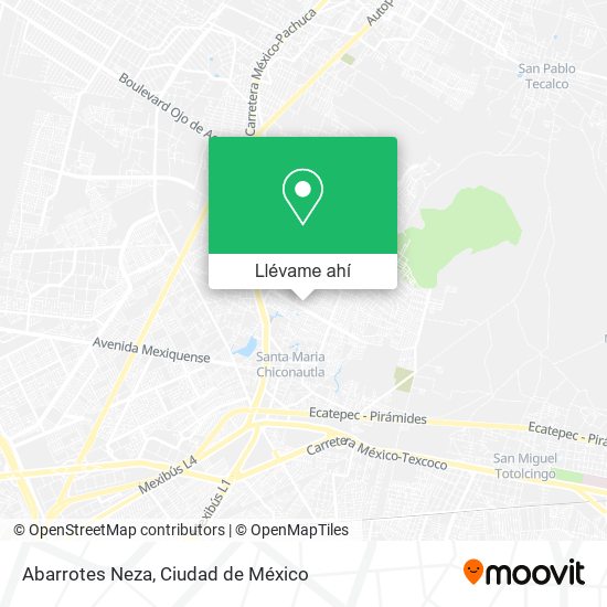 Mapa de Abarrotes Neza