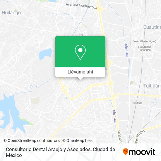 Mapa de Consultorio Dental Araujo y Asociados